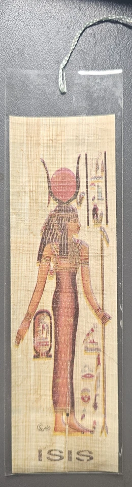 Handmade Egyptian Papyrus Bookmarks - small - Unique Gifts, Ancient Egypt Art