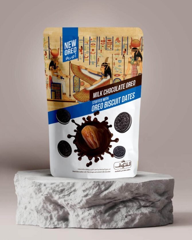 Pitted Dates Stuffed with Oreo Paste and Covered in Chocolate 250g
