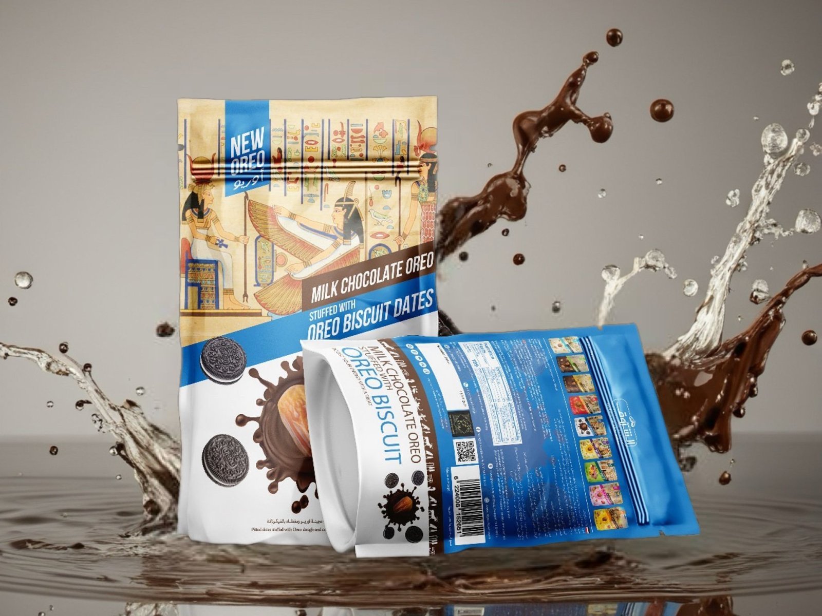 Pitted Dates Stuffed with Oreo Paste and Covered in Chocolate 250g