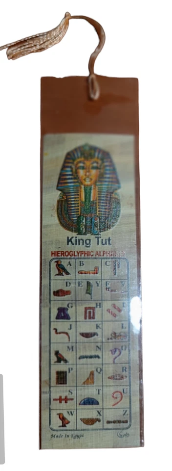 Handmade Egyptian Papyrus Bookmarks - small - Unique Gifts, Ancient Egypt Art