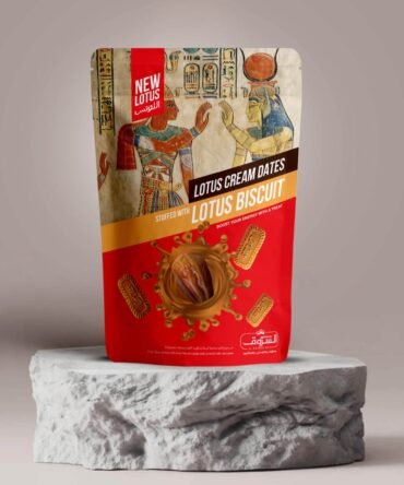 Pitted Dates Stuffed with Lotus Paste and Covered in Chocolate 250g