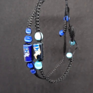 Elegant Vintage Egyptian Scarab Beetle Bracelet Timeless Piece of History Beauty