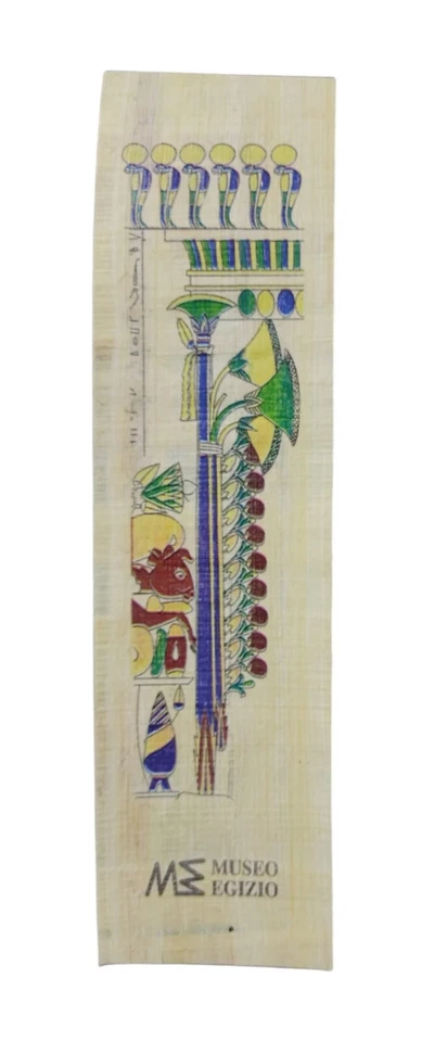 Handmade Egyptian Papyrus Bookmark – Ancient Egypt Hieroglyphics Souvenir Gift