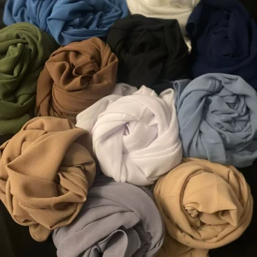 Egyptian Chiffon Hijab – Lightweight, Soft & Elegant