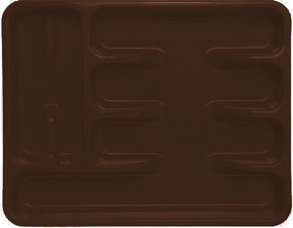 Eco Plastic Cutlery Tray Drawer Organizer Insert For Kitchen Utensils