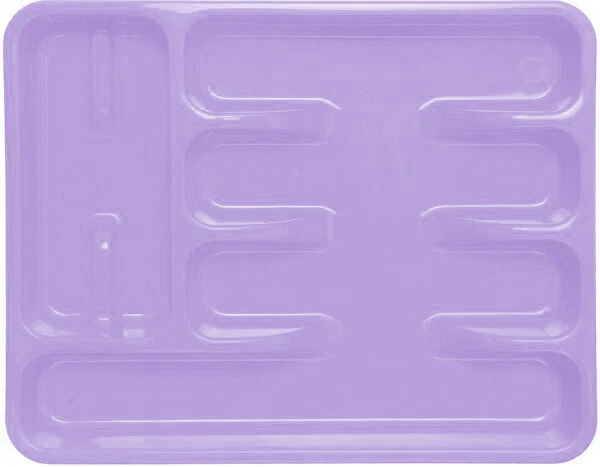 Eco Plastic Cutlery Tray Drawer Organizer Insert For Kitchen Utensils