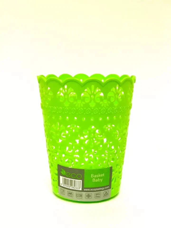 Set Of 2 ECO Plastic Storage Basket