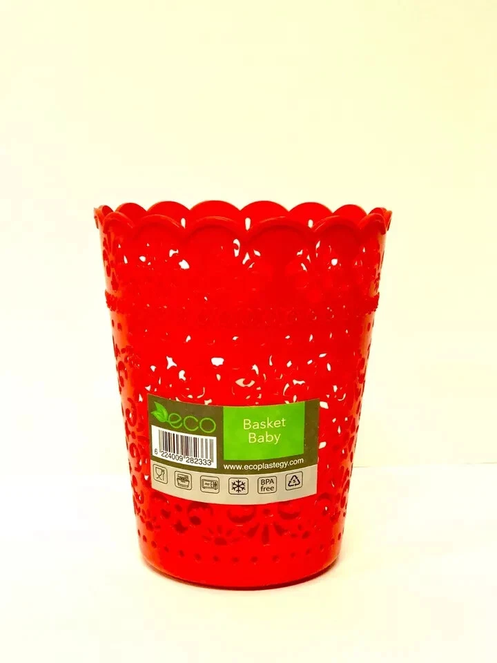 Set Of 2 ECO Plastic Storage Basket