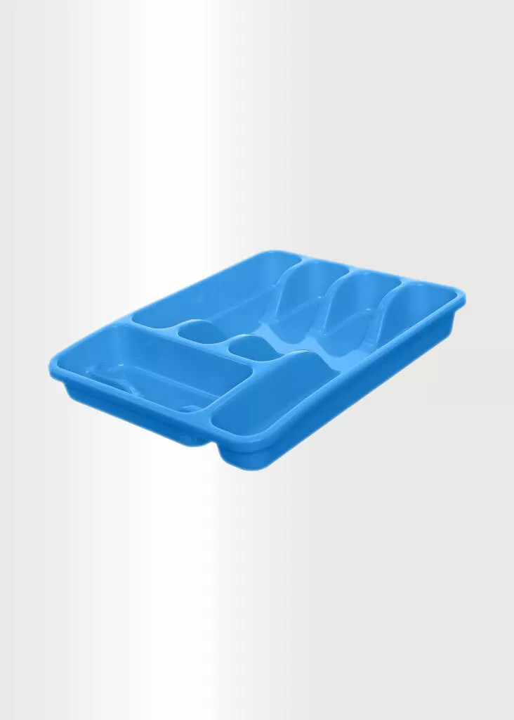 Eco Plastic Cutlery Tray Drawer Organizer Insert For Kitchen Utensils