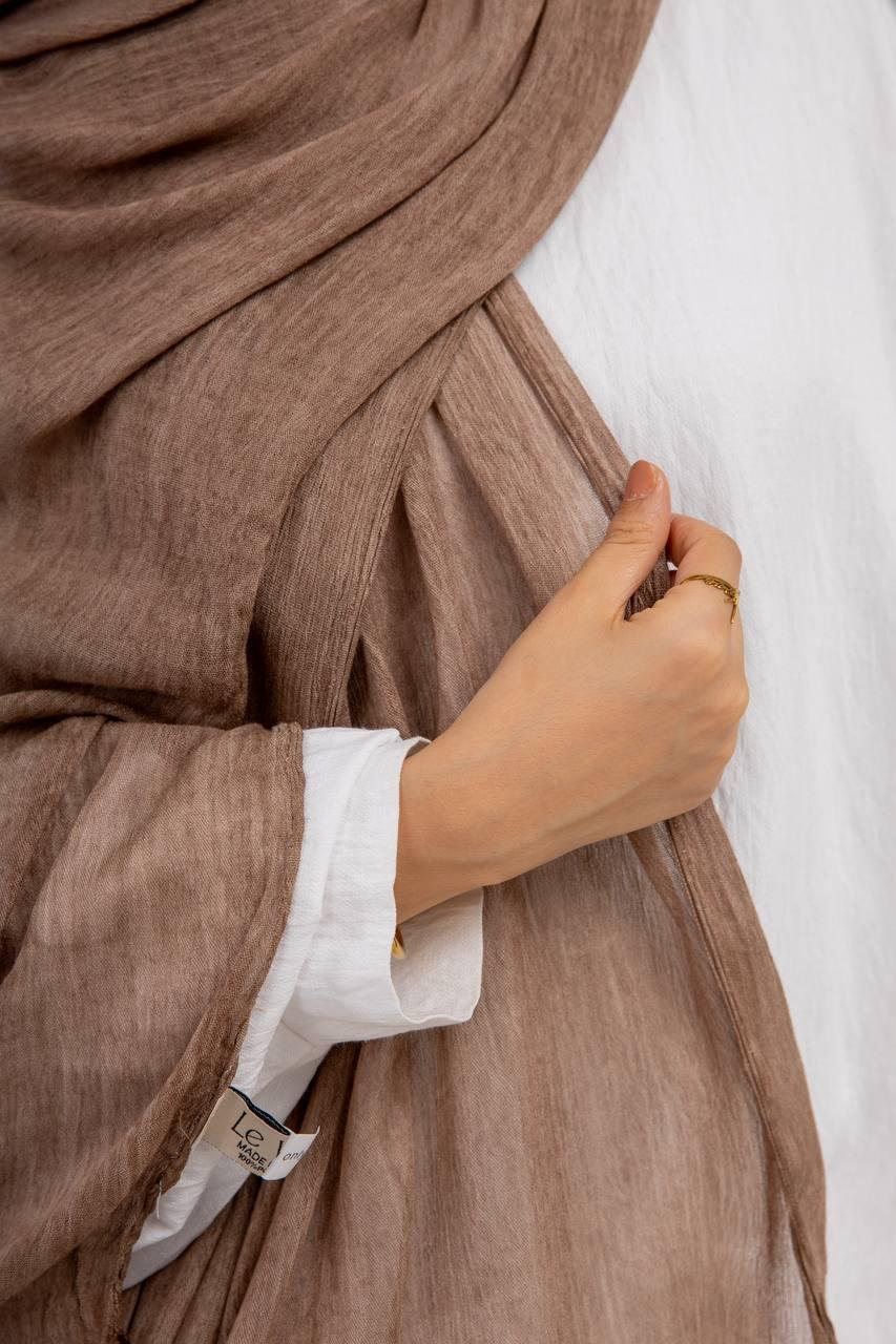 Egyptian Hijab Thai Scarf | Lightweight Modest Tarha Islamic Headscarf | Everyday Prayer Wear