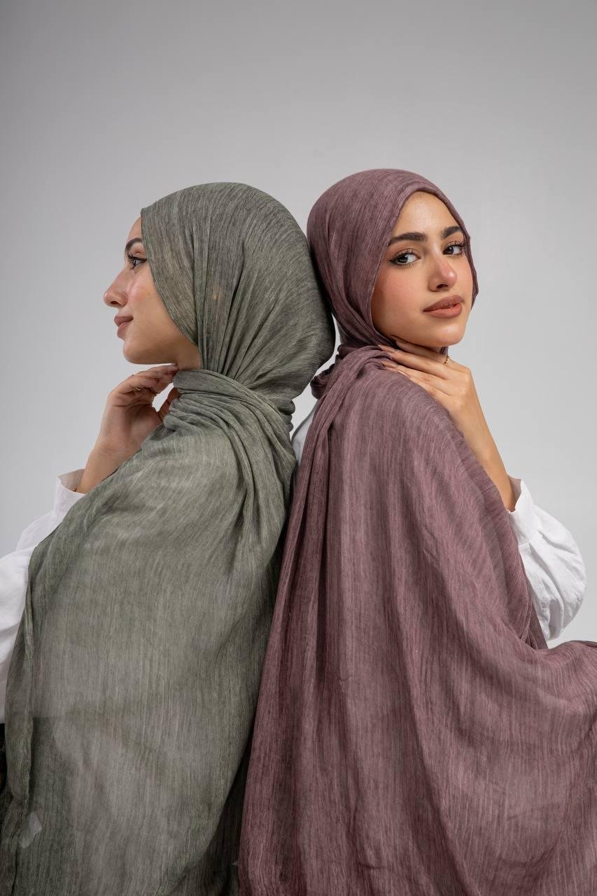 Egyptian Hijab Thai Scarf | Lightweight Modest Tarha Islamic Headscarf | Everyday Prayer Wear