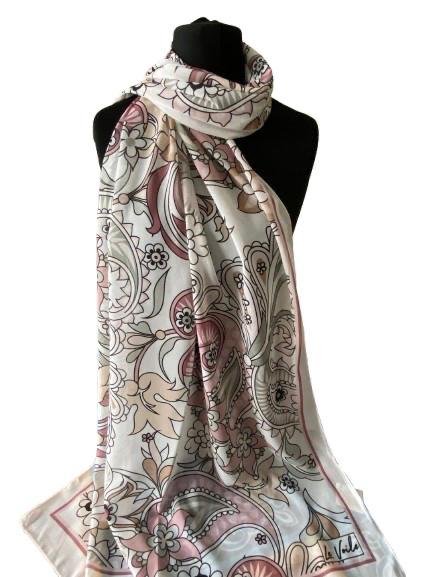 Chiffon Digital Scarf – Lightweight Printed Hijab | Soft & Elegant
