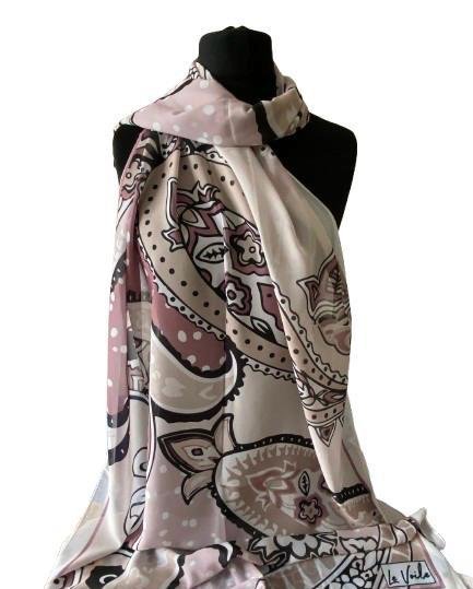 Chiffon Digital Scarf – Lightweight Printed Hijab | Soft & Elegant