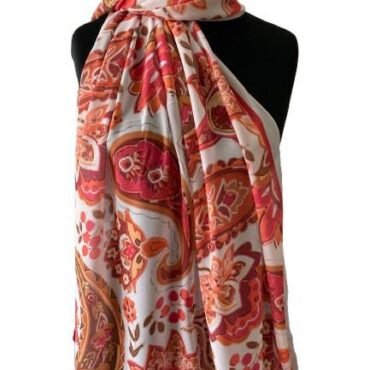 Chiffon Digital Scarf – Lightweight Printed Hijab | Soft & Elegant