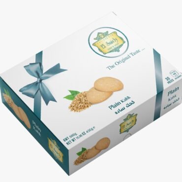 Egyptian Plain Kahk El Saidy Cookies – Traditional Butter Cookies