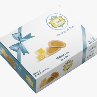 El Saidy Egyptian Kahk Cookies with Malban – Stuffed Butter Cookies