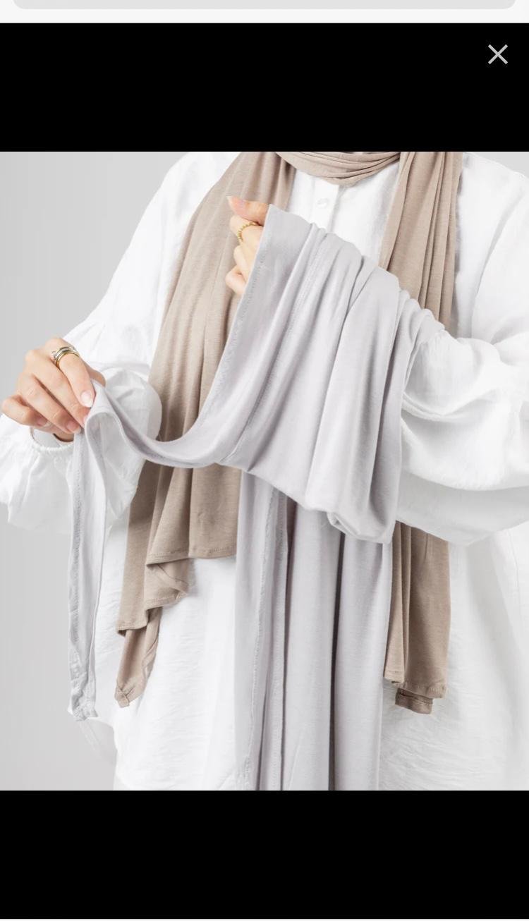 Egyptian Hijab Kuwaiti Scarf | Classic Islamic Headscarf | Elegant Modest Wear