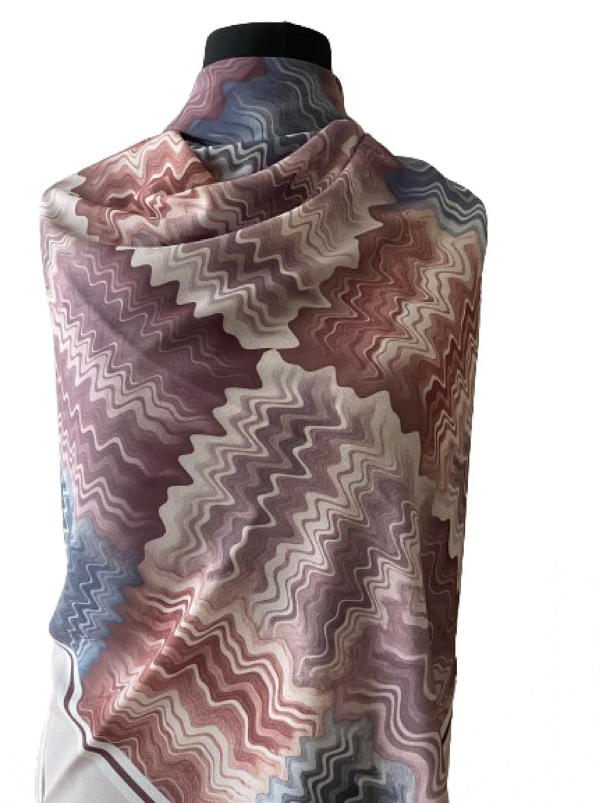 Crepe Egyptian Chiffon Square Scarf – 150x150cm Large Wrap Hijab Shawl