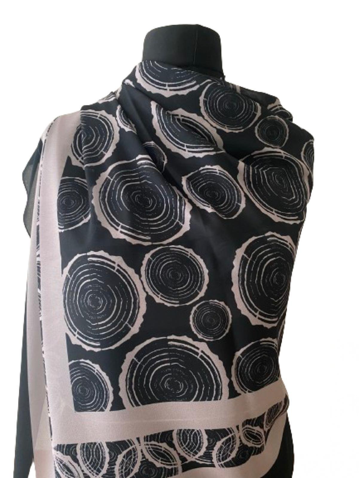 Crepe Egyptian Chiffon Square Scarf – 150x150cm Large Wrap Hijab Shawl