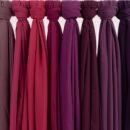 Plain chiffon sun scarf 75x185cm - Le Voile - multiple colours
