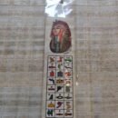Authentic Egyptian Papyrus Bookmarks – Handmade Egypt Souvenir Gift 20 x 5 cm -